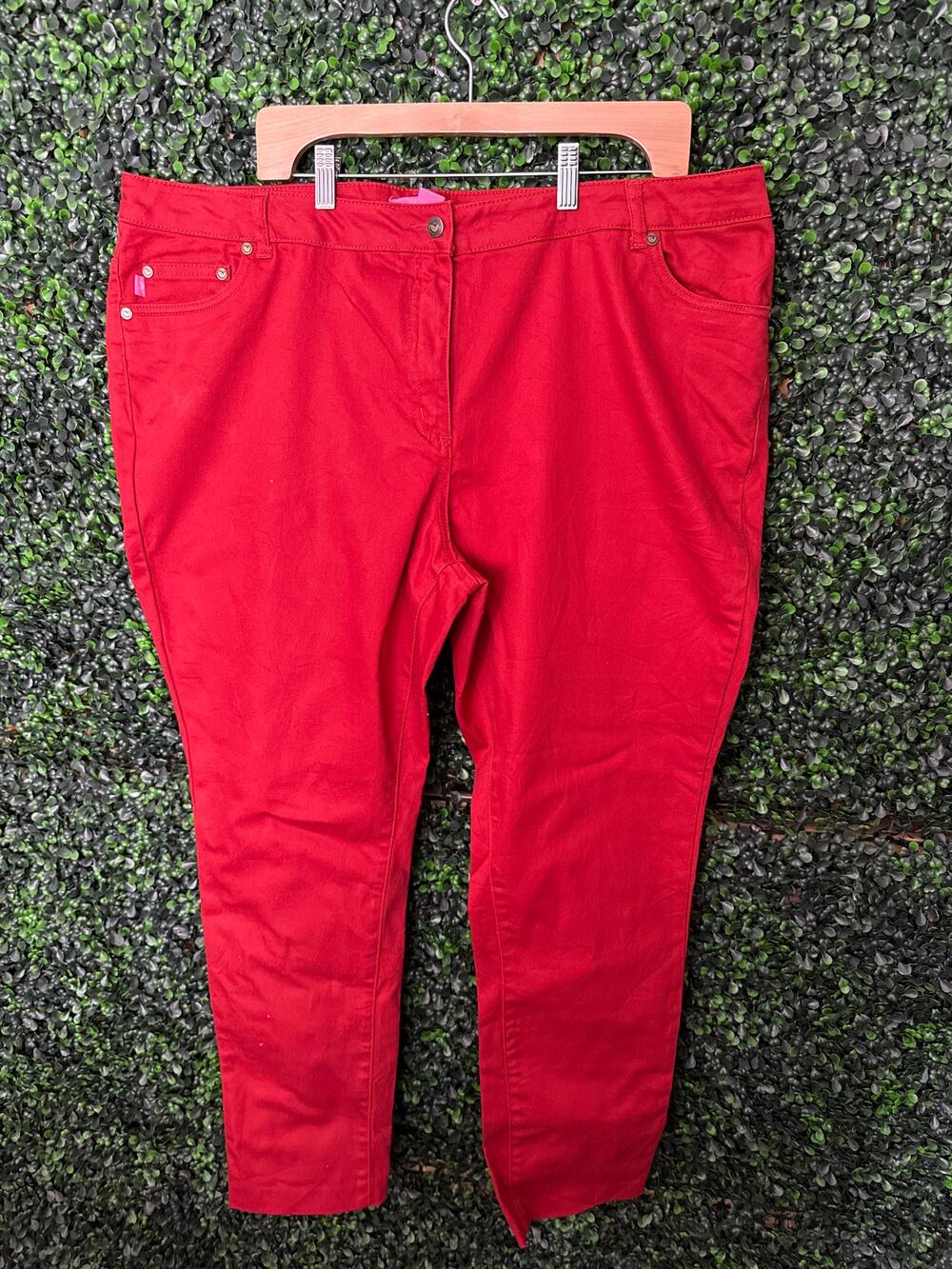 Woman Within, Orange Pants, Women’s Size 22T,